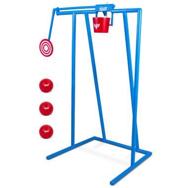 GoSports Splash Tower Water Dunk Game - Water Soaking Dunk Tank